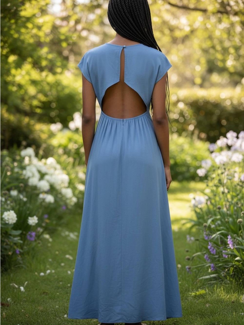 Reformation size 12 blue midi/maxi dress Nordstrom NWOT
Reg$218 Now$120